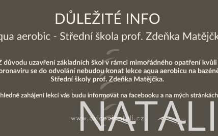 DŮLEŽITÉ INFO